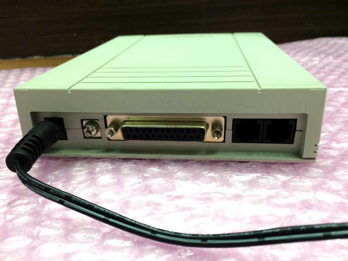 オムロンomron ファックスデータモデム  ME56140 FAX-DATA modemの画像2