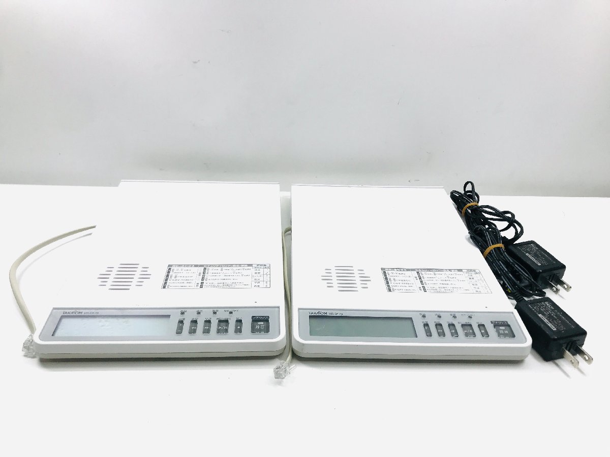 タカコム 通話録音装置 VR-D179 9台セット