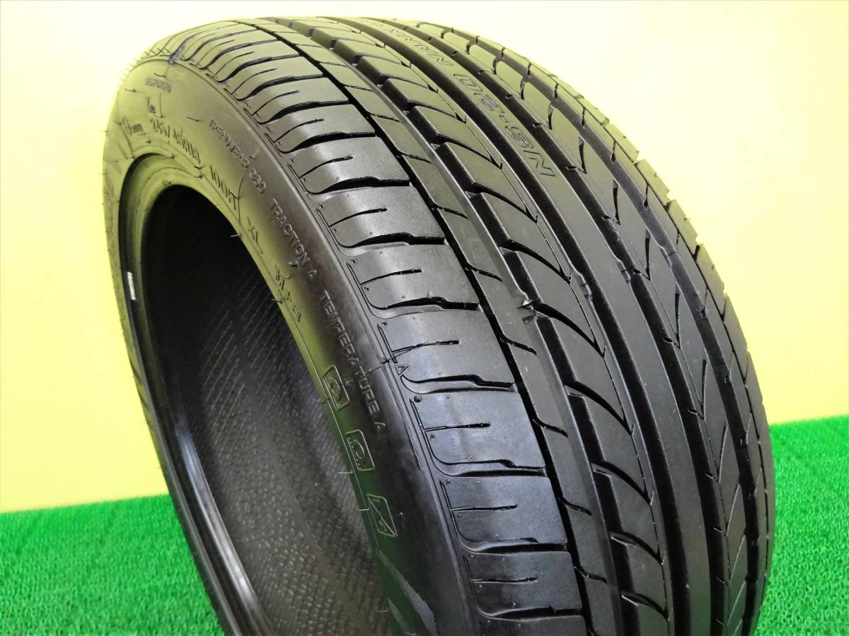 10583 中古 1本 245/45R18 100H XL ナンカン NOBLE SPORT NS-20 NANKANG NS20 245 45 18の画像4