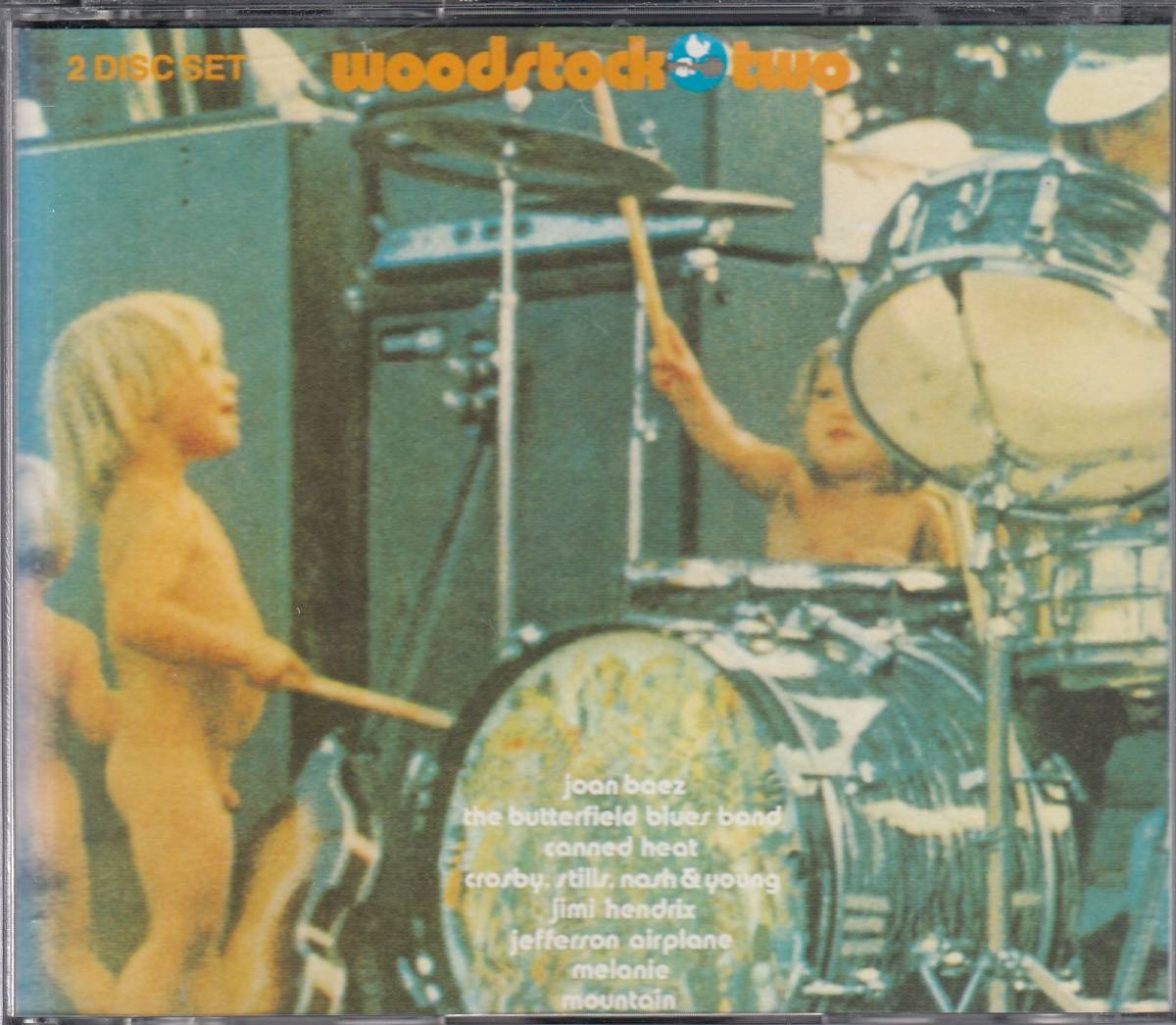 国 Various Woodstock Two 2CD 国内盤◆規格番号■32P2-2895-6◆送料無料■即決●交渉有_画像1