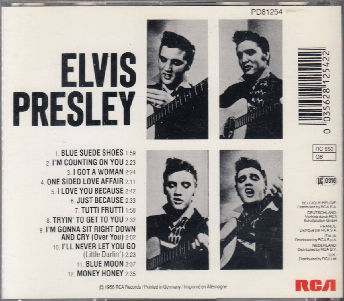 輸 Elvis Presley Elvis Presley 初期特殊CDケース商品◆規格番号■PD-81254◆送料無料■即決●交渉有_画像2