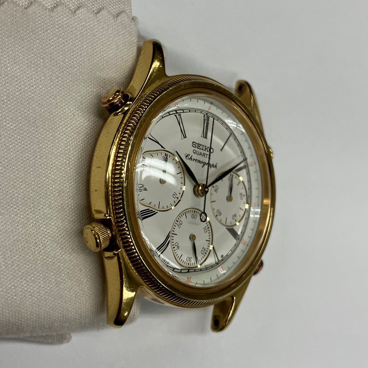 SEIKO セイコー 6M25-6010 クォーツ メンズ クロノグラフ | SEIKO