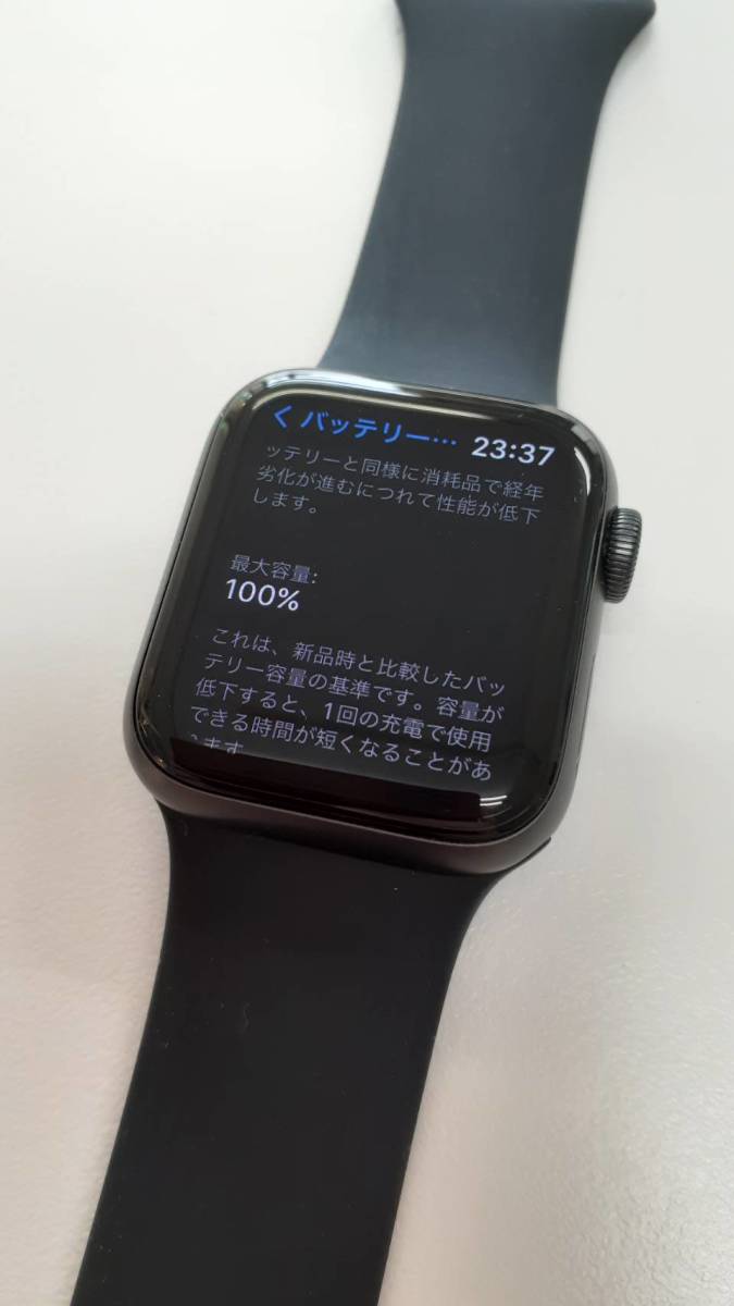 極美品】Apple Watch SE 40mm GPSモデル MKQ13J/A A2351 バッテリー