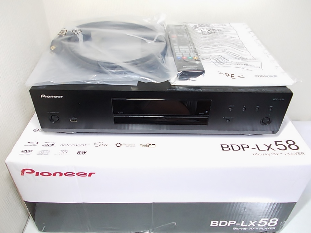 動作品 Pioneer BDP-LX88 BD SACD CD DVDプレイヤー 映像機器