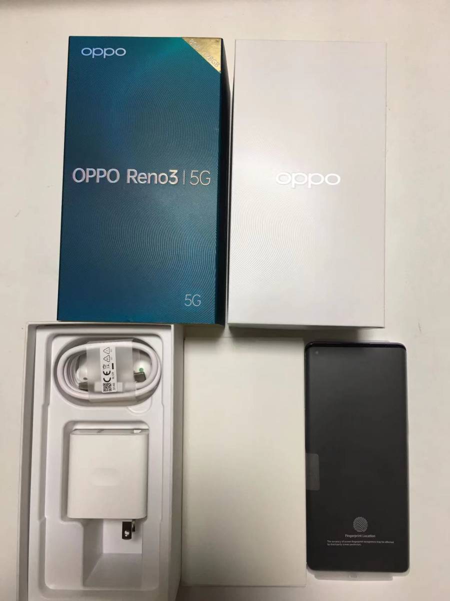 送料無料 未使用 OPPO Reno3 5G A001OP 128GB SoftBank SIMフリー