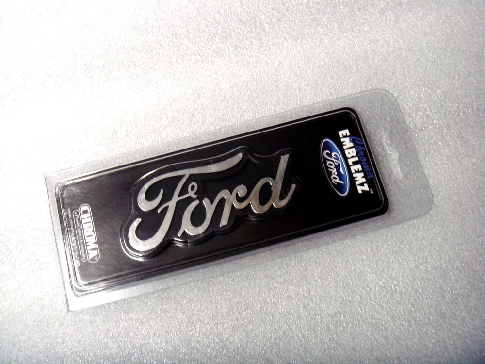 送料無料 (沖縄・離島除く) FORDオフィシャルライセンス　汎用　Ford プラスチック エンブレム　３Mテープ止め　1個_画像3