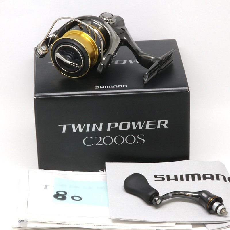 未使用品！ SHIMANO シマノ 20 ツインパワー C2000S リール （質屋 藤