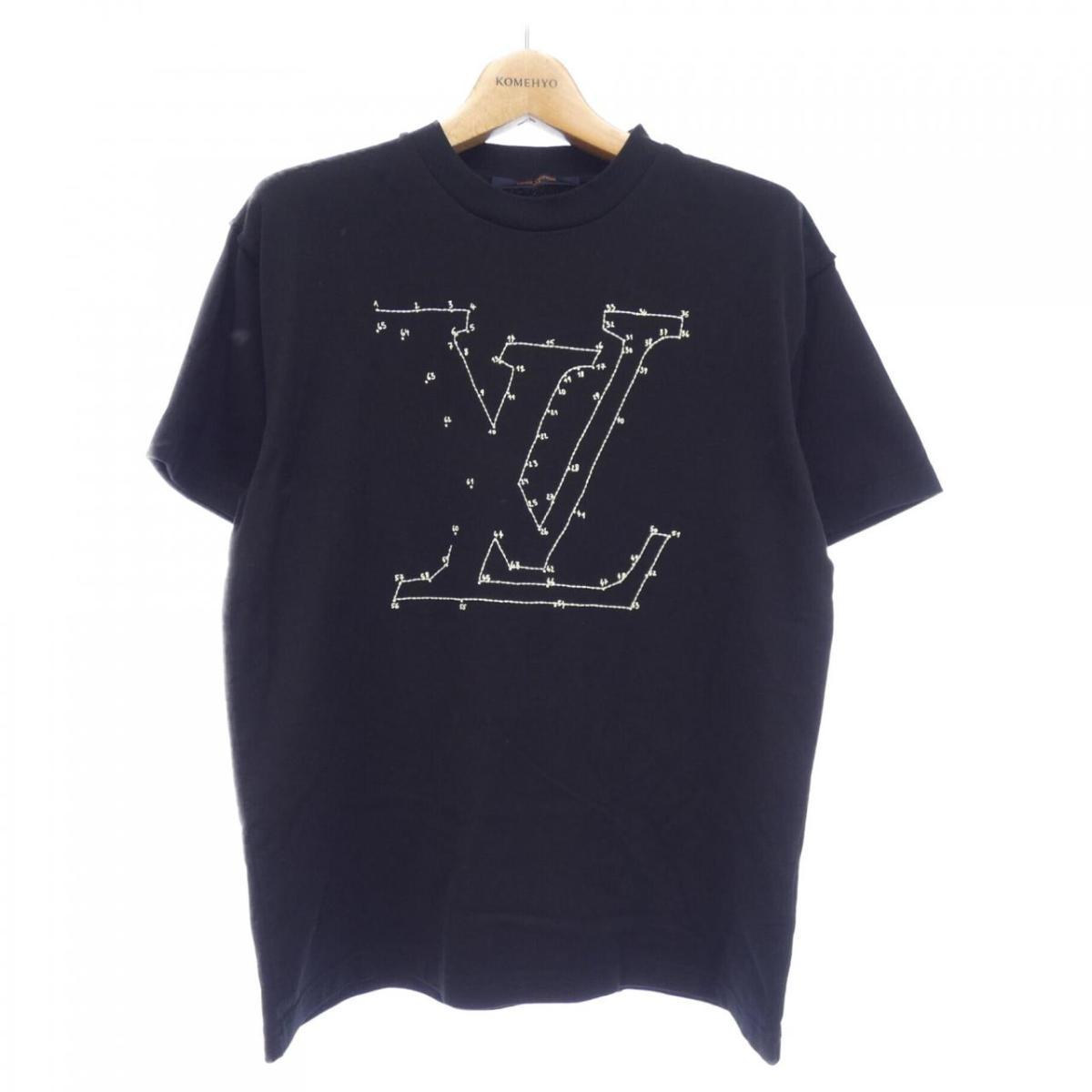 Louis Vuitton ルイヴィトン パッチロゴ Tシャツ-