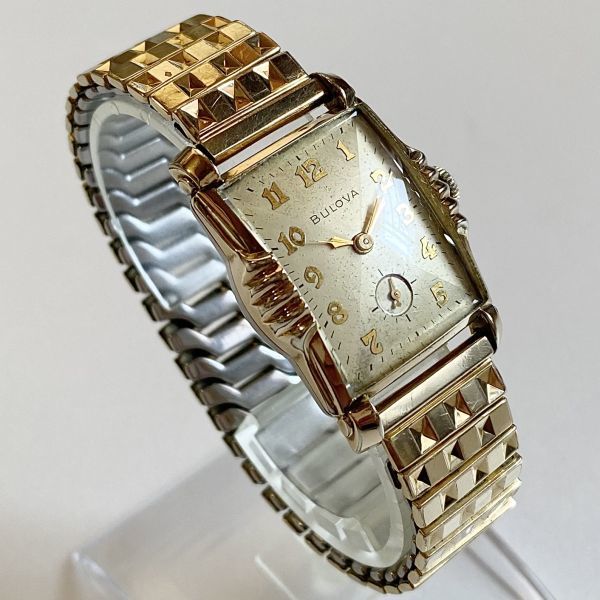 希少！エルジンCal.670腕時計14KGF金張りメンズ手巻きレディース50年代 