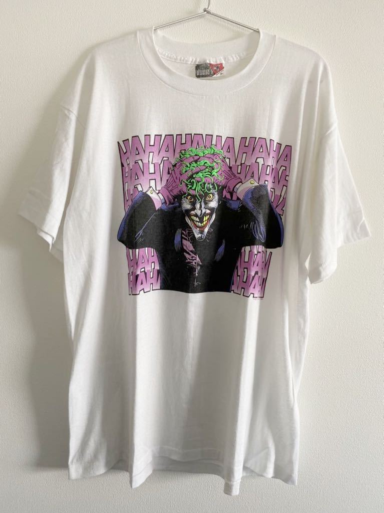 89年 joker Tシャツ ヴィンテージ ビンテージ 当時物 ジョーカー バットマン vintage 80s 90s 映画 ムービー movie_画像2