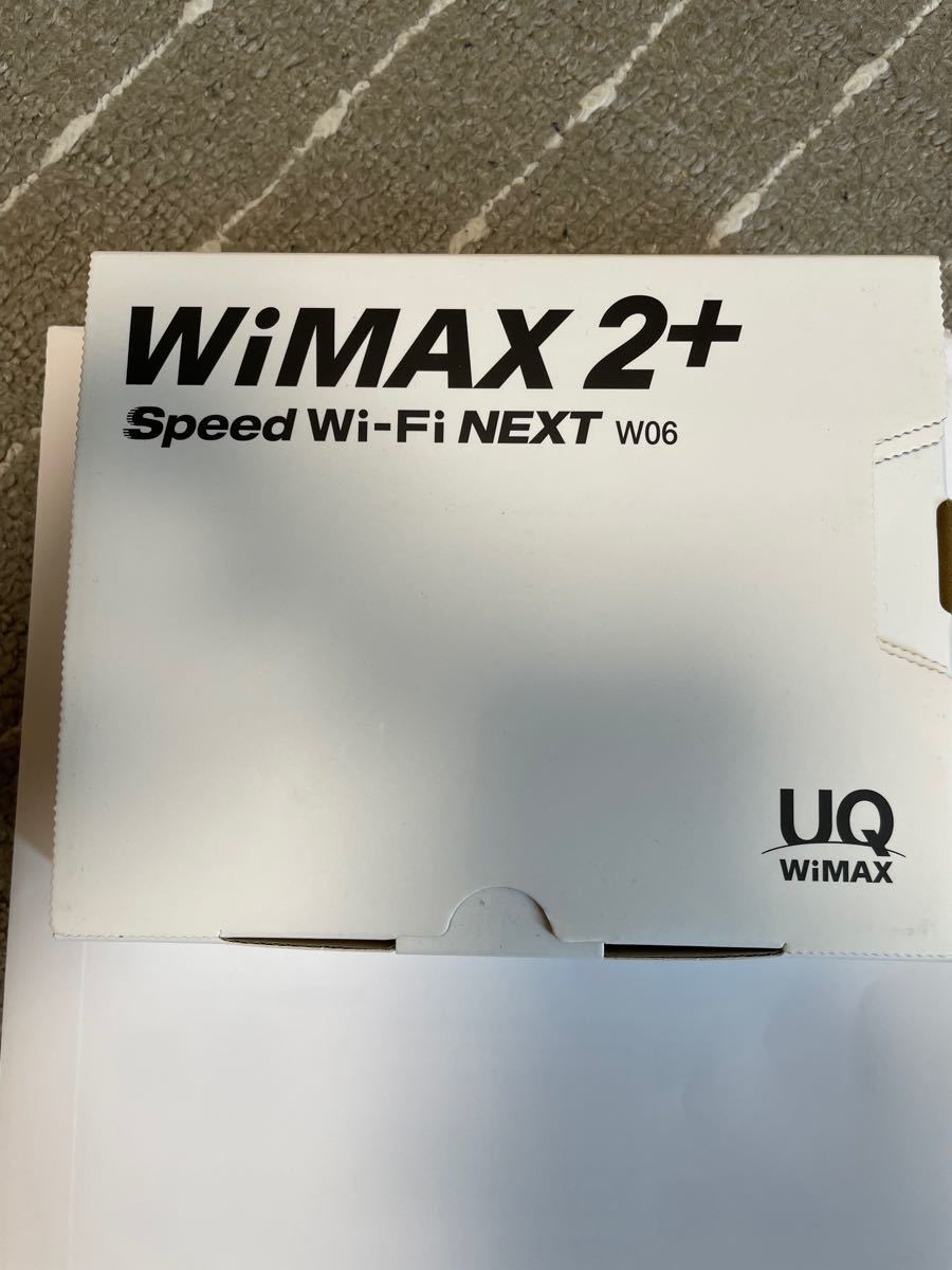 WiMAX 2+ SPEED Wi-Fi NEXT W05 (UQ版/ブラック…