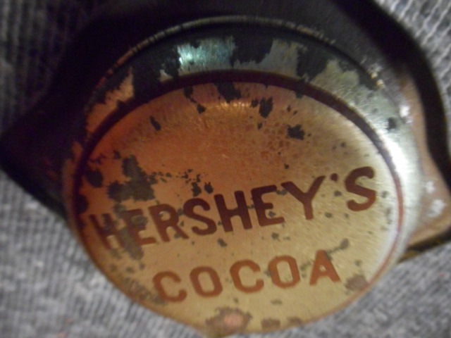 米国Vintage★缶★USA Hershey's ココア スチール アンティーク_画像7