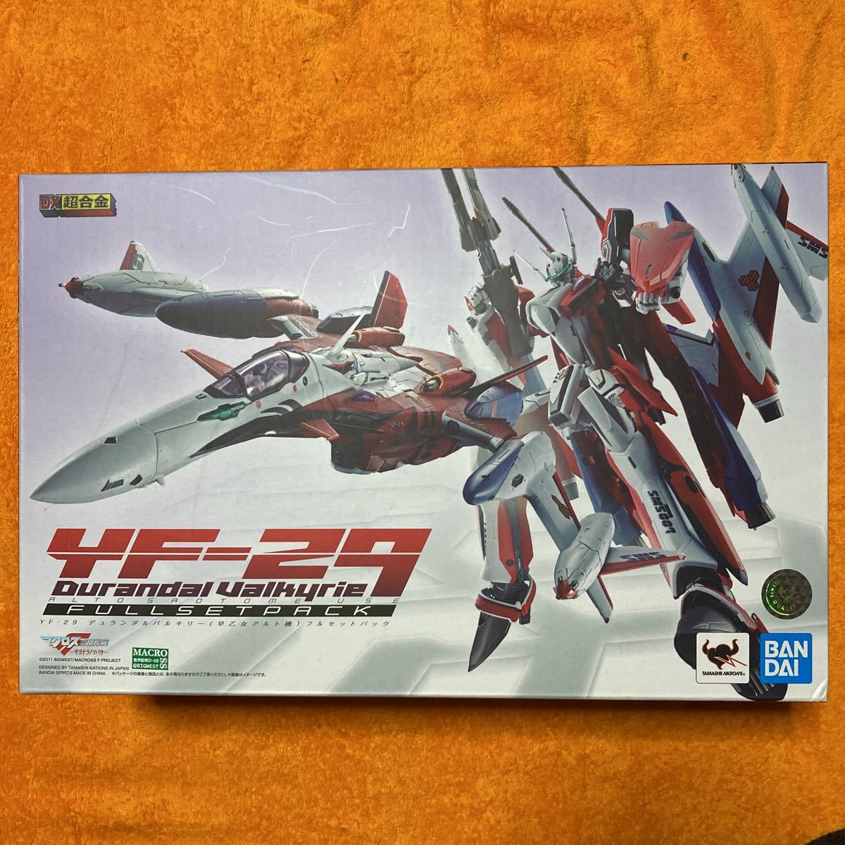 DX超合金 VF－29デュランダルバルキリー(早乙女アルト機)マクロス