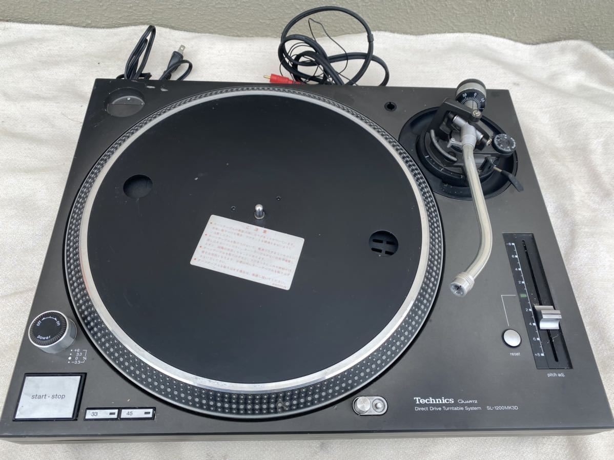 Technics テクニクス SL-1200MK3D レコードプレーヤー ターンテーブル