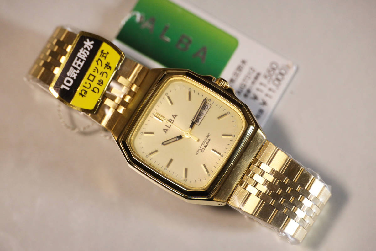 大人気国産 ヤフオク! - 新品高級セイコークオーツジョイフル腕時計