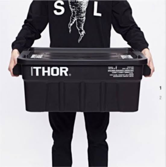 未使用 NEIGHBORHOOD SRL . THOR / P-TOTES CONTAINERネイバーフッド