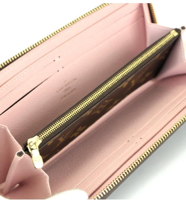 美品 ルイヴィトン LOUIS VUITTON ポルトフォイユ クレマンス ラウンド