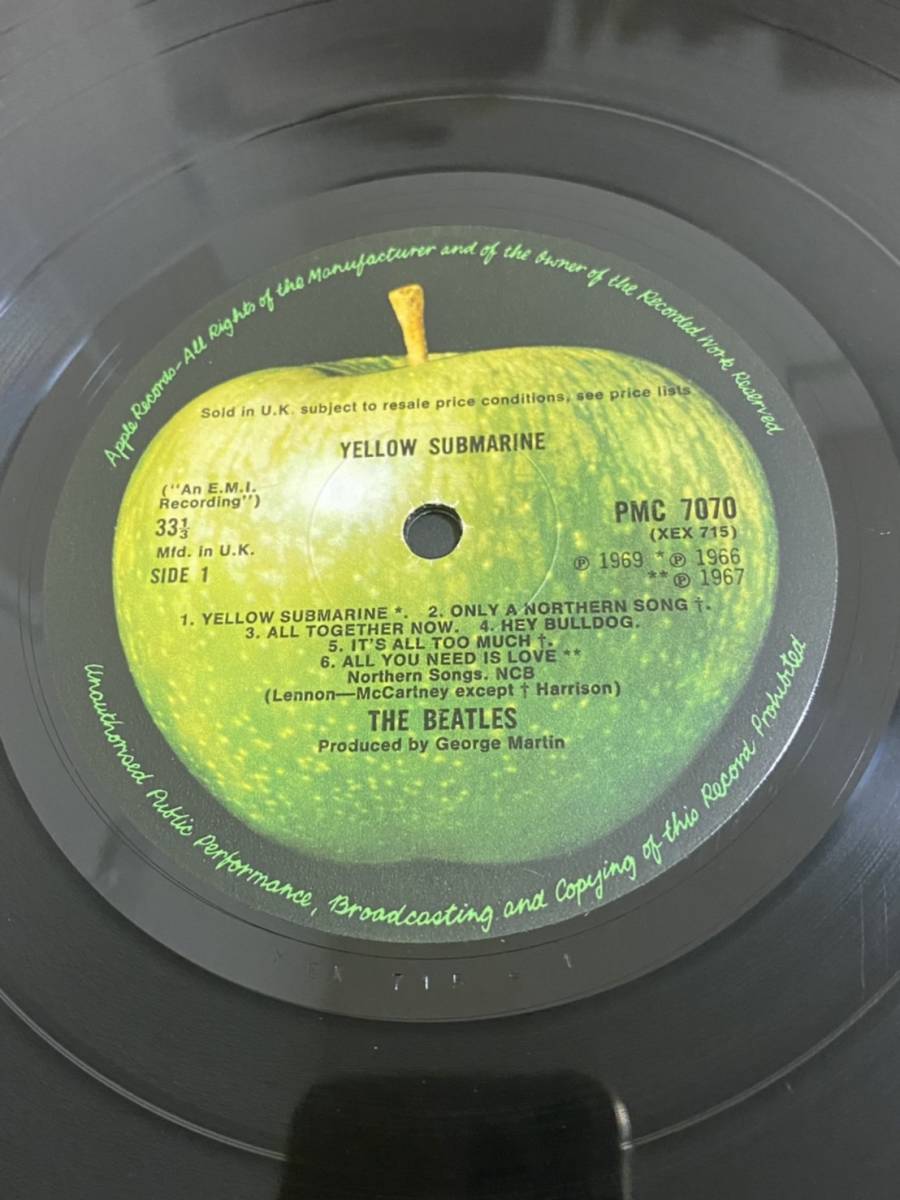 THE BEATLES/Yellow Submarine/イギリス盤　LP　No.250_画像5