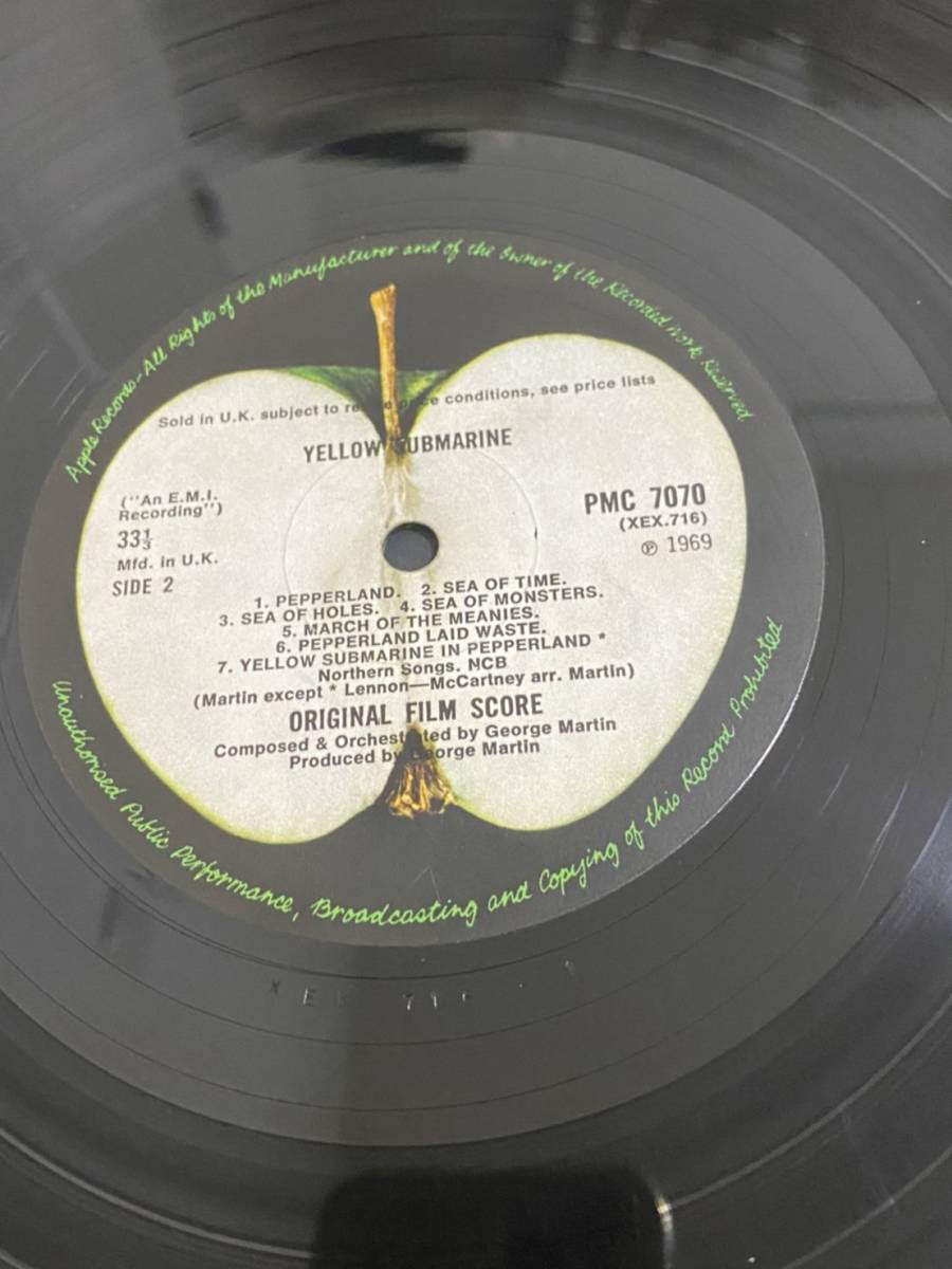 THE BEATLES/Yellow Submarine/イギリス盤　LP　No.250_画像7