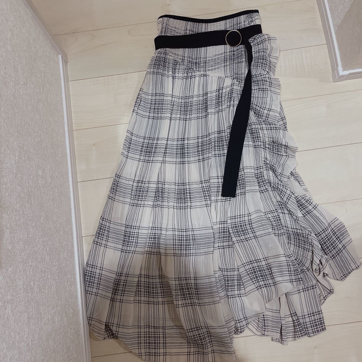 snidel 試着のみプリーツスカショーパン 0サイズ 4