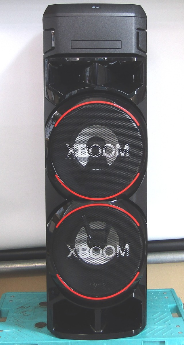 最も信頼できる ギター接続 カラオケ Bluetooth マルチカラーライト ON9 XBOOM LG システム スピーカー DJスタイル 2021年 DJApp&DJPad used　２ FM CD スピーカー