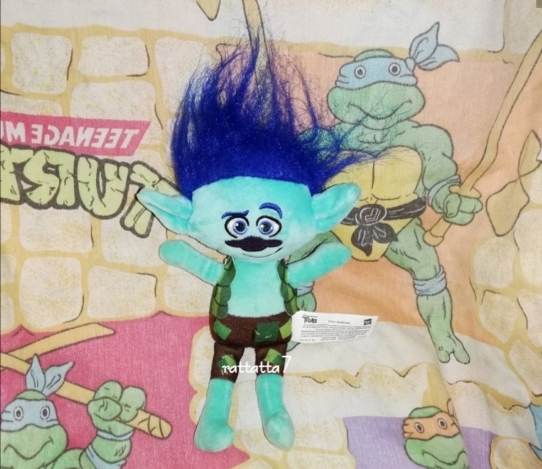 ☆DreamWorks☆Trolls☆Guy☆Mini Plush☆Hasbro☆Branch☆Hug'N Plush Doll☆トロールズ☆ガイ☆マスコット☆ブランチ☆ぬいぐるみ☆人形_画像7