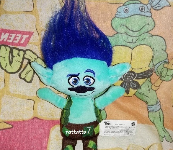 ☆DreamWorks☆Trolls☆Guy☆Mini Plush☆Hasbro☆Branch☆Hug'N Plush Doll☆トロールズ☆ガイ☆マスコット☆ブランチ☆ぬいぐるみ☆人形_画像6