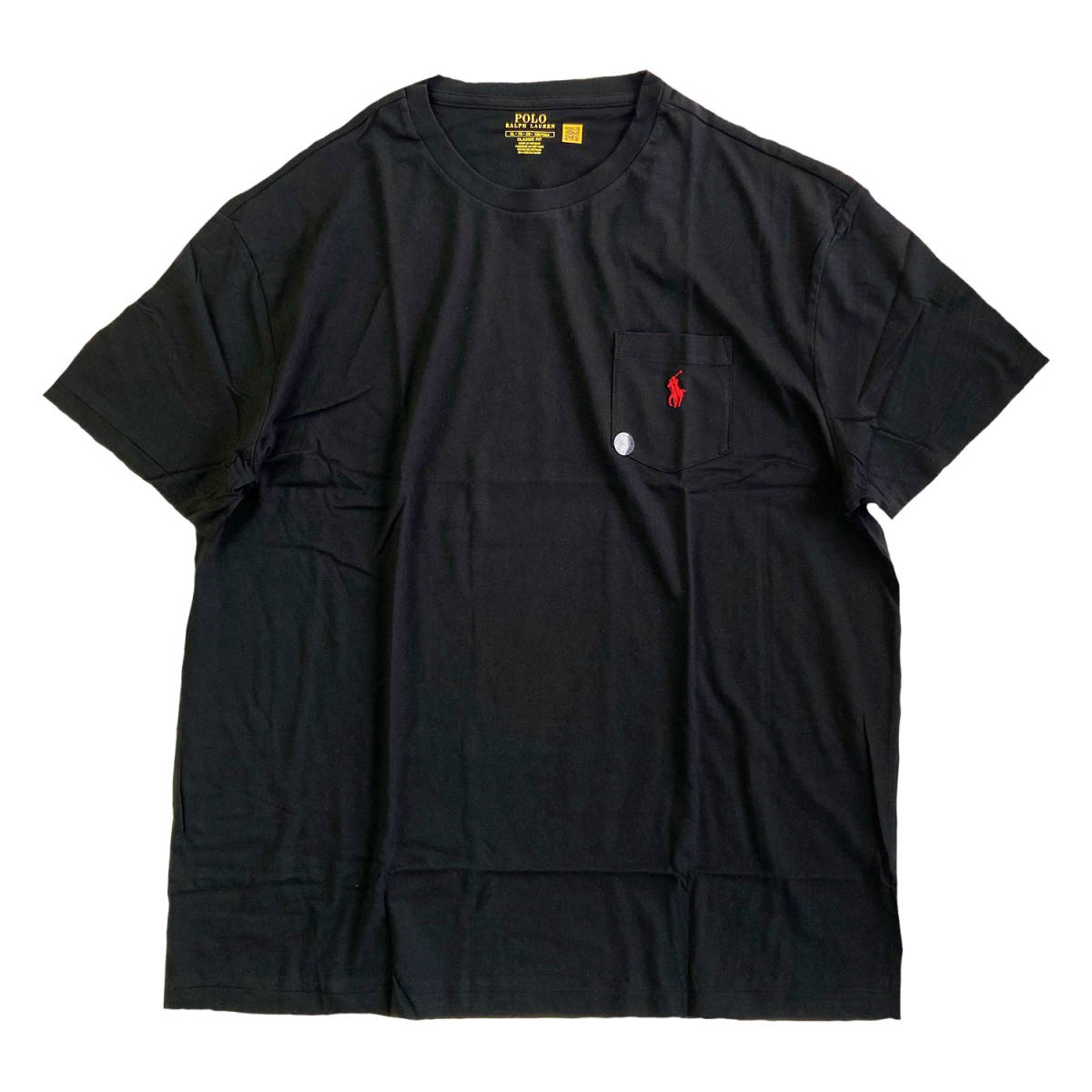 Polo Ralph Lauren　ポロ ラルフローレン クラシックフィット Tシャツ　ブラック　Lサイズ　Classic Fit Pocket Tee