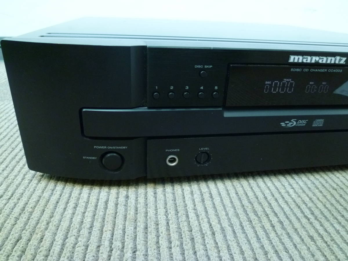 96%OFF!】 Marantz CDプレーヤー CC4003 5ディスクCDチェンジャー fisd.lk