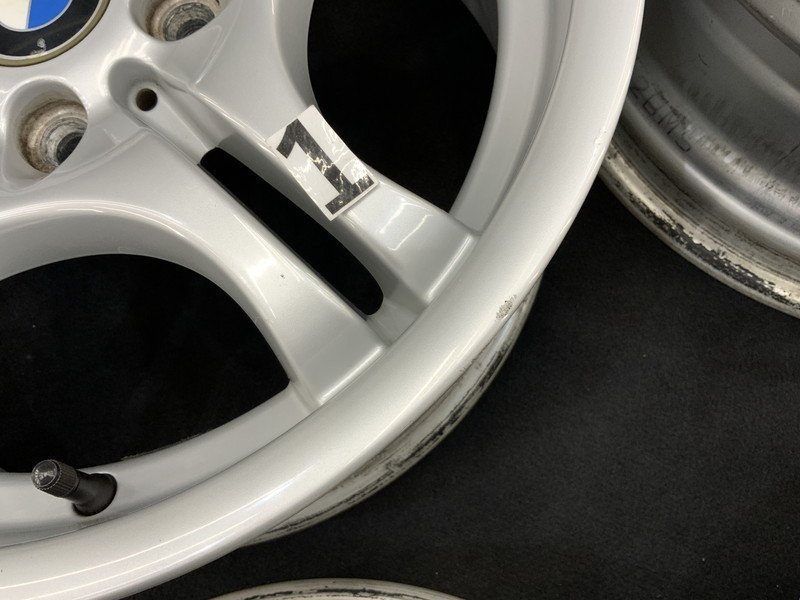 BM108 E46 AV25 325i Mスポーツ 後期 純正 17インチ ホイール 7.5J/8.5J ◆PCD 120 ★4本 【動画有り】 ★即決★_画像3