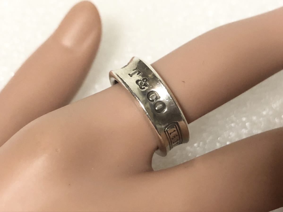 ティファニー TIFFANY & CO ナロー リング 指輪 silver925 ティファニー TIFFANY & CO ナロー リング 指輪 silver925