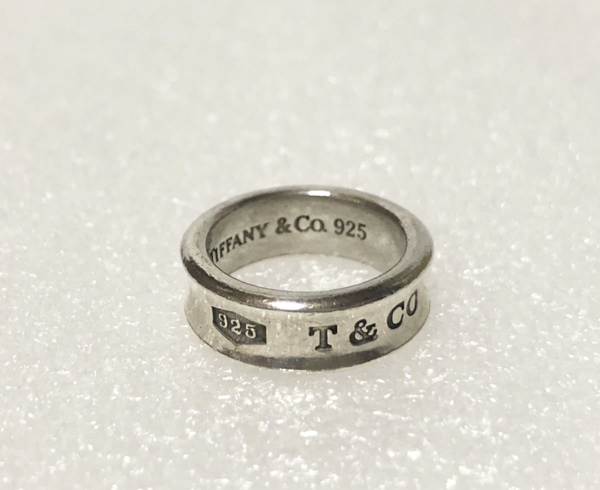 ティファニー TIFFANY & CO ナロー リング 指輪 silver925 ティファニー TIFFANY & CO ナロー リング 指輪 silver925