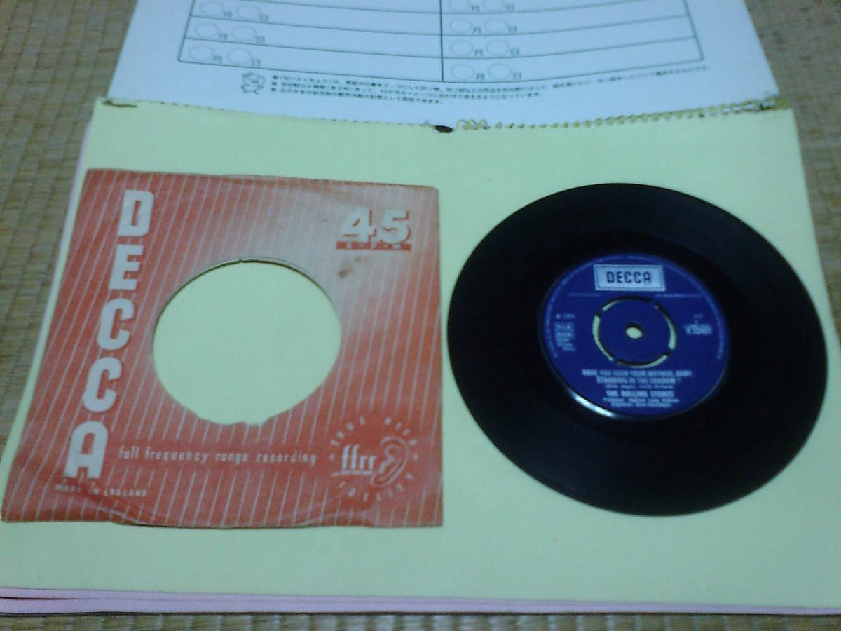 Rolling Stones : Have You Ever Seen Your Mother, Baby, Standing In The Shadow / Who's Driving Your Plane ; UK Decca 7” // F.12497_画像1