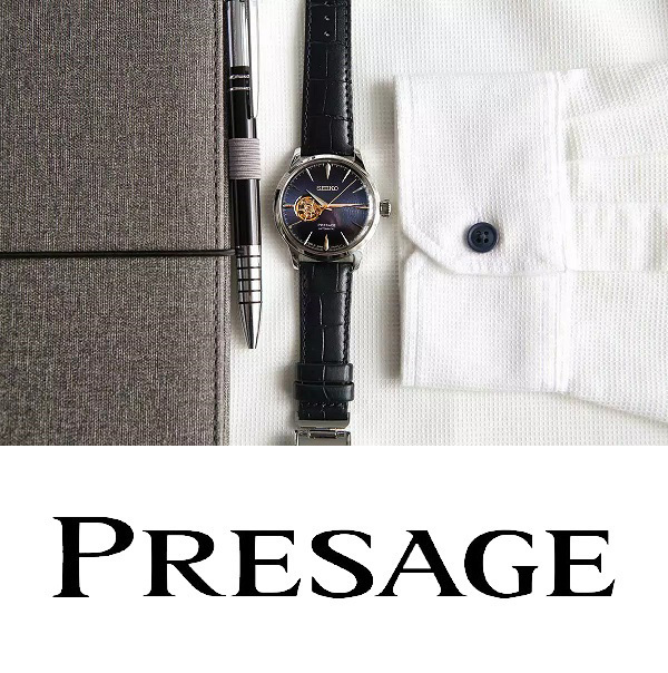 国内最大規模のショップ セイコー プレザージュ スケルトン 自動巻き腕時計 SRRY037 レディース