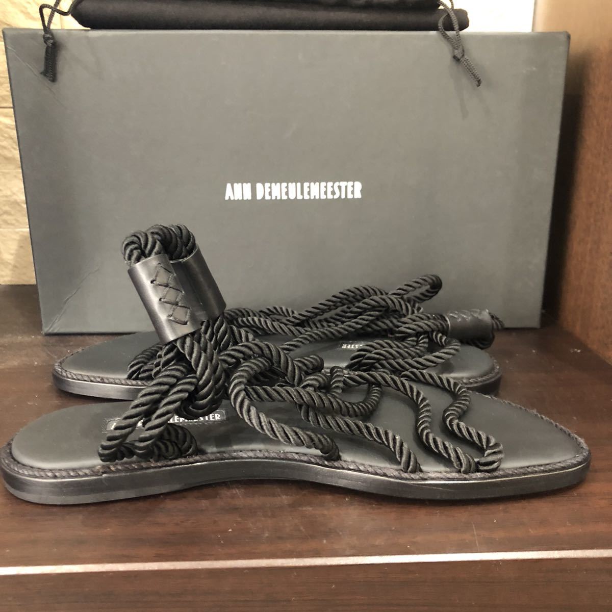 新品未使用 アンドゥムルメステール ANN DEMEULEMEESTER サンダル