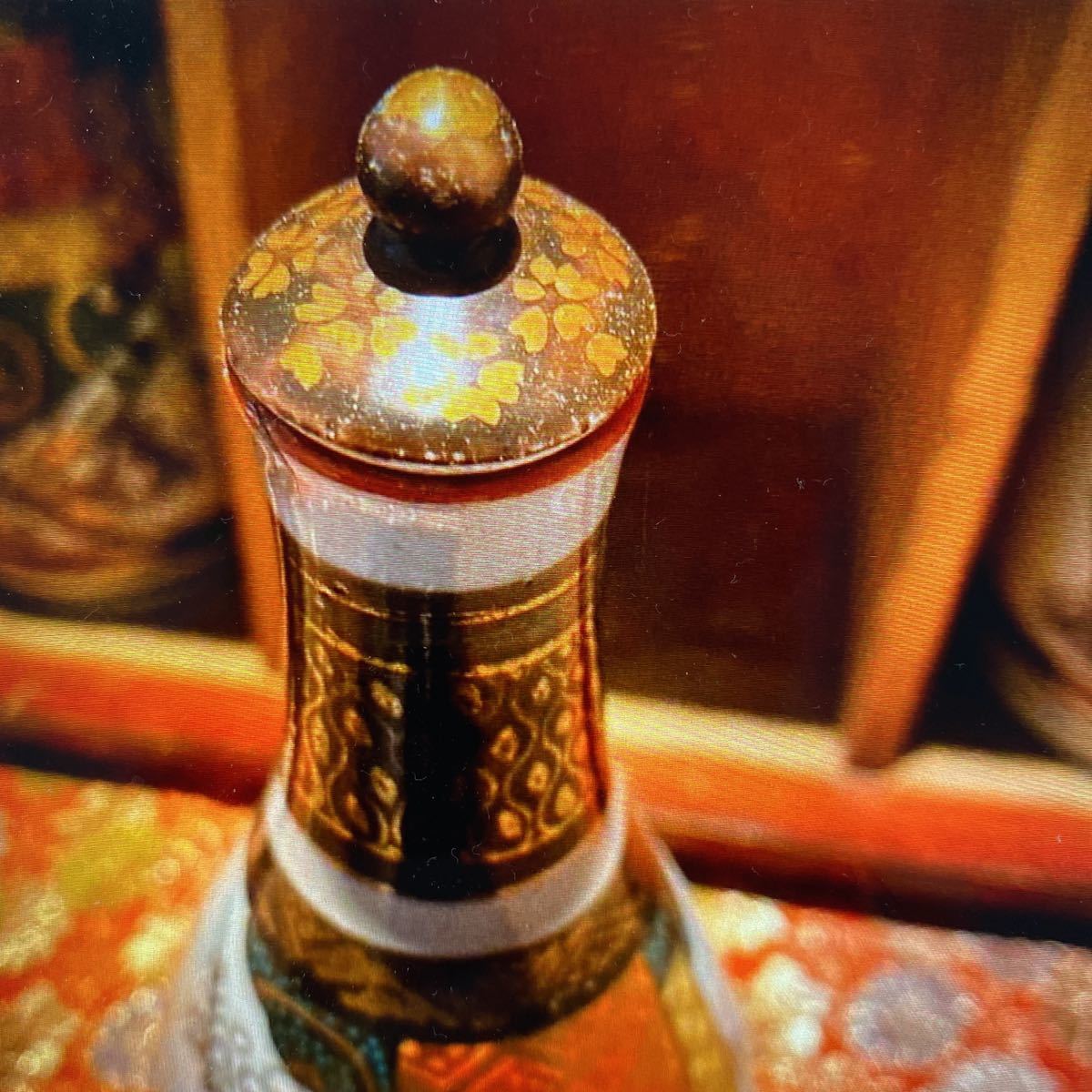 古九谷蓋付き徳利 酒器時代 | www.bauen.com.ar