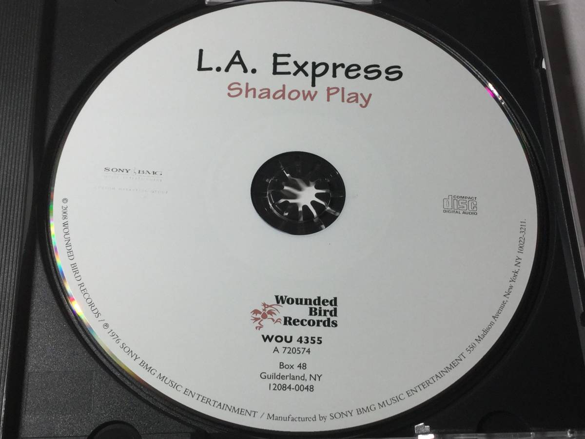 廃盤/CD/L.A. エキスプレス/シャドウ・プレイ #ジョニ・ミッチェル/ポーレッティ・マクウィリアム/ヴィクター・フェルドマン 送料¥180_画像4