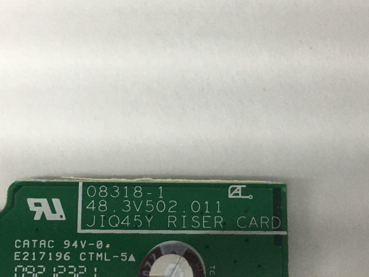 【即納/送料無料】 FUJITSU JIQ45Y Riser Card PCIE ライザーカード 【中古品/動作品】 (RC-F-221)_画像3