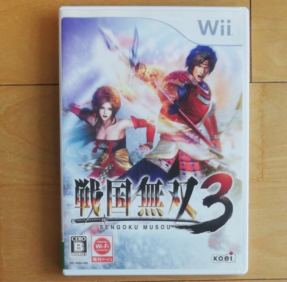 任天堂Wii本体と人気ソフト4点セット（桃鉄、いたスト、マリカー、戦国無双3）