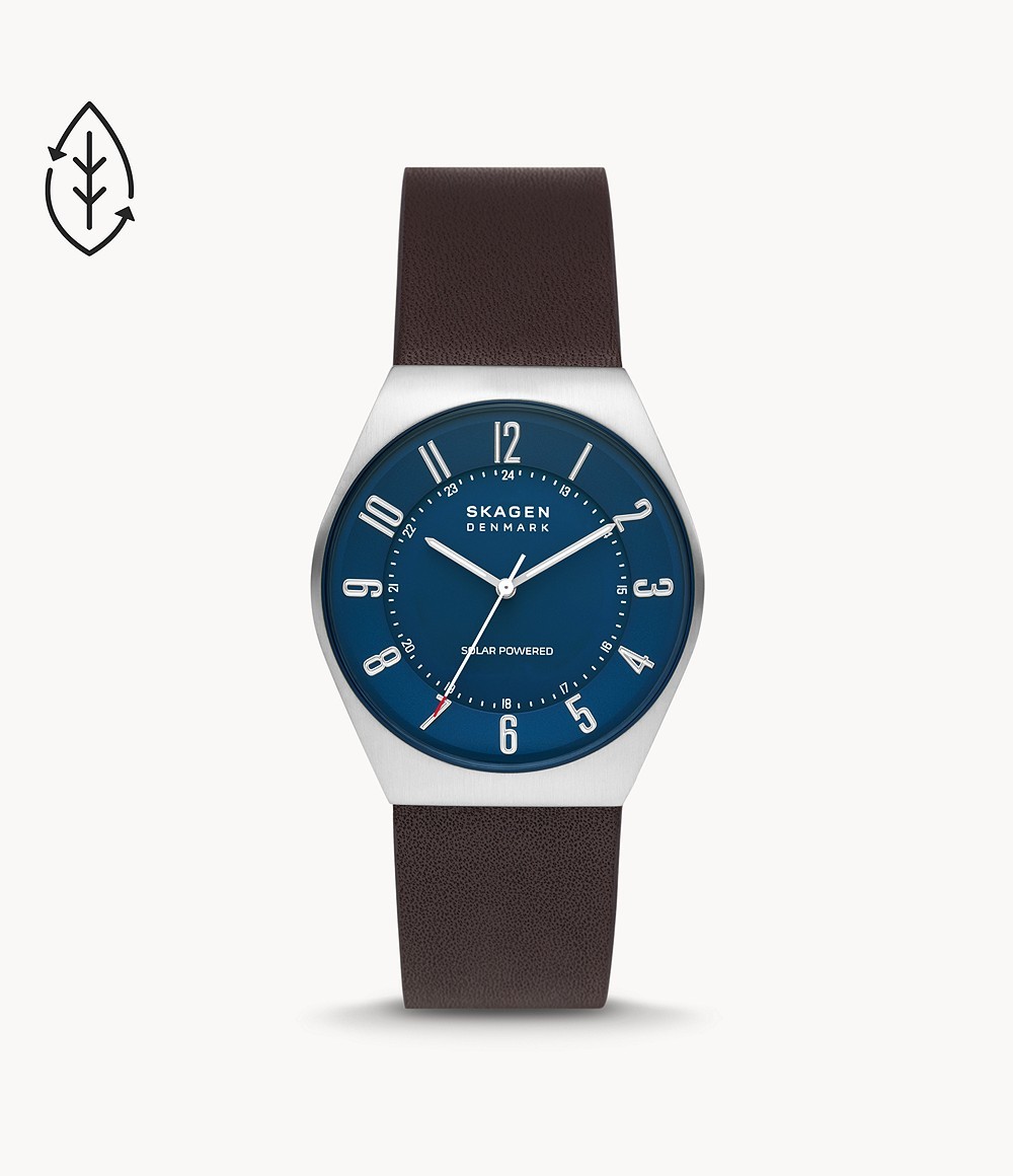 skagen SKAGEN レザー ウォッチ シンプル モダン - レザーベルト