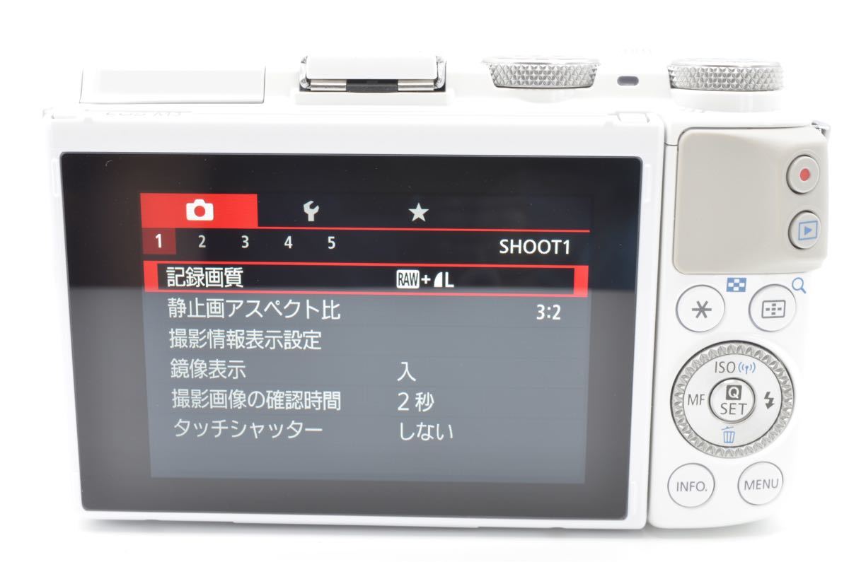 【ほぼ新品】 キャノン Canon EOS M3 ボディ (動作確認済み) #0157