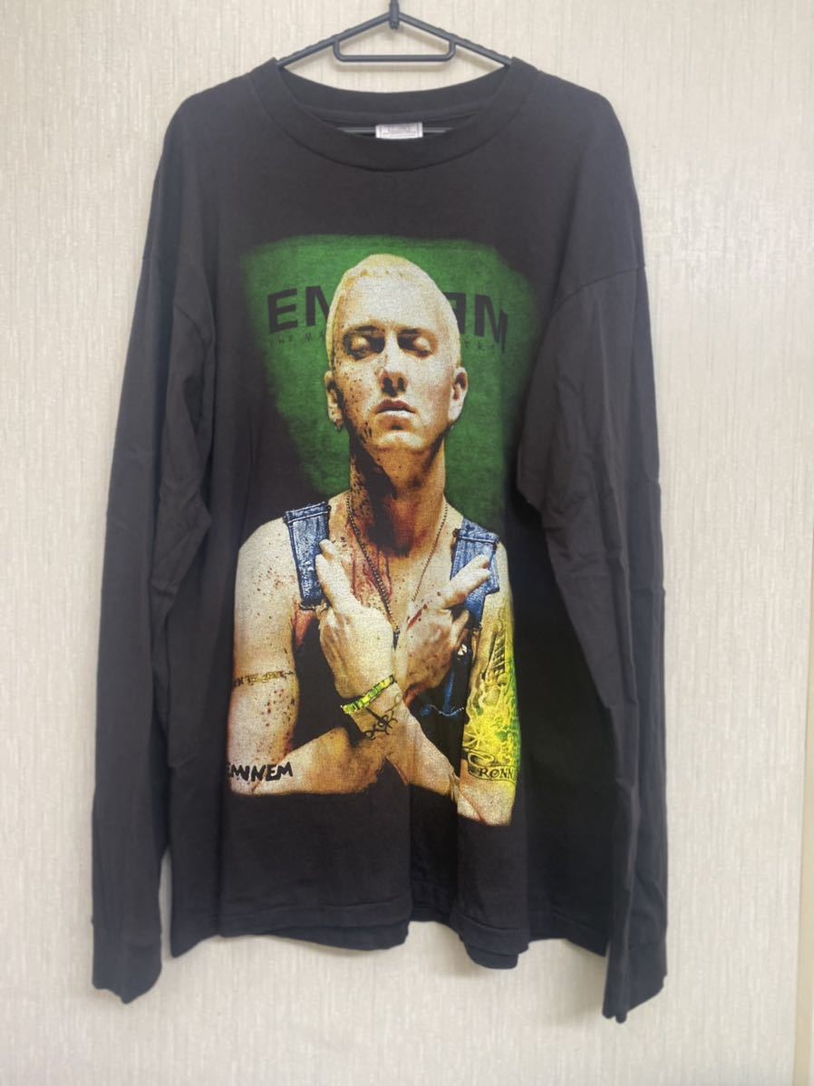 EMINEM Tシャツ　サイズXL ブラック　エミネム　ヒップホップ Tシャツ　ラップTシャツ