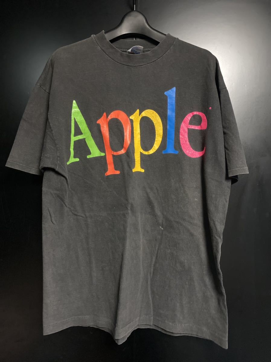 春新作の 90s ビンテージ アップル 企業 Tシャツ APPLE