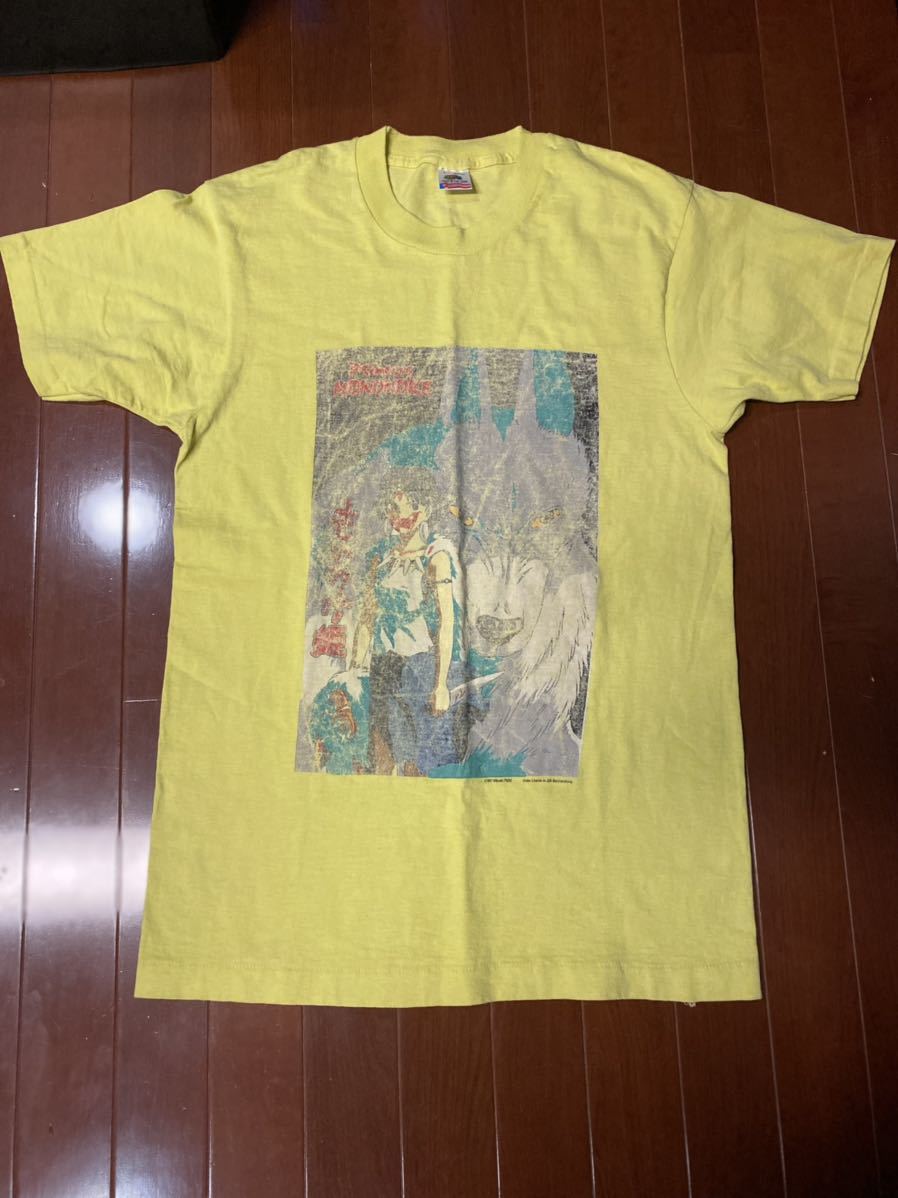 90'S もののけ姫 Tシャツ サイズL ジブリTシャツ アニメTシャツ USA製