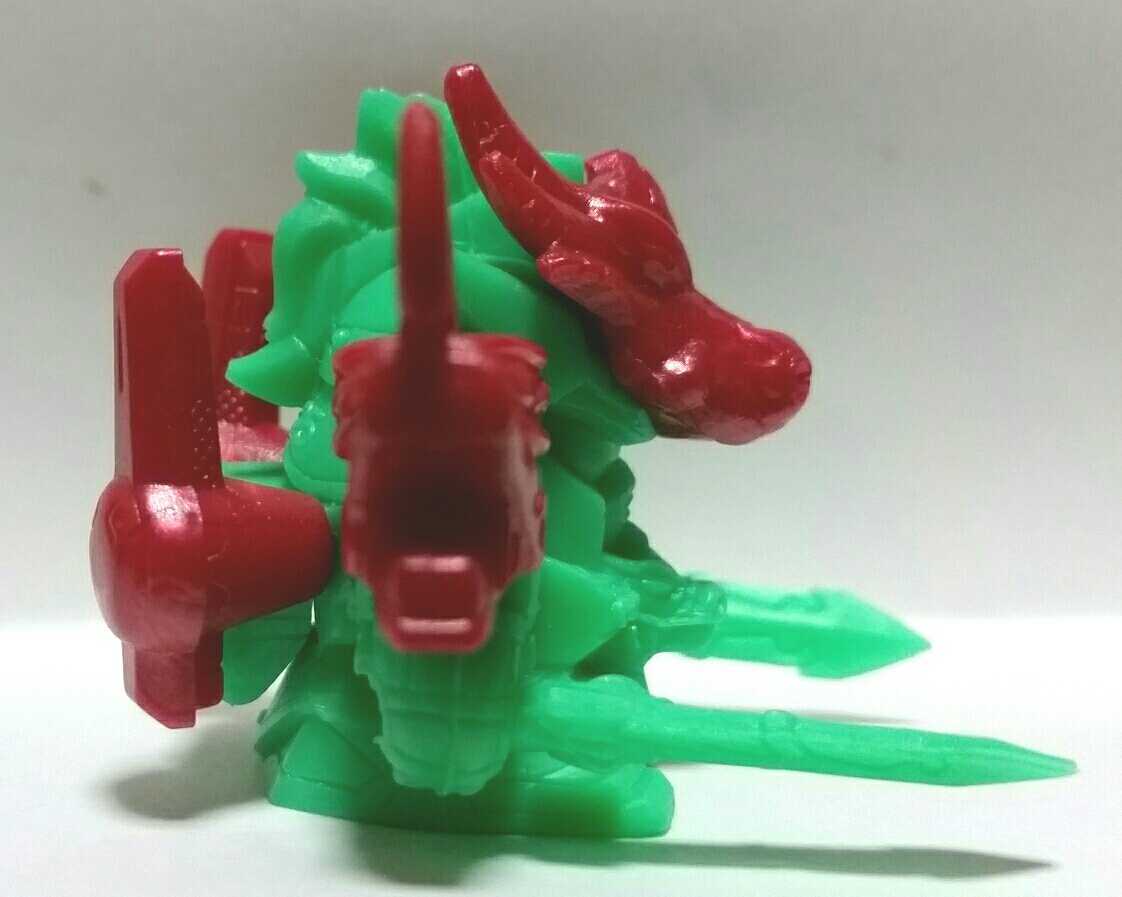 ガン消し 頑駄無白龍大帝 緑 ガン消し 頑駄無白龍大帝 SDR special SDガンダム 消しゴム 武者