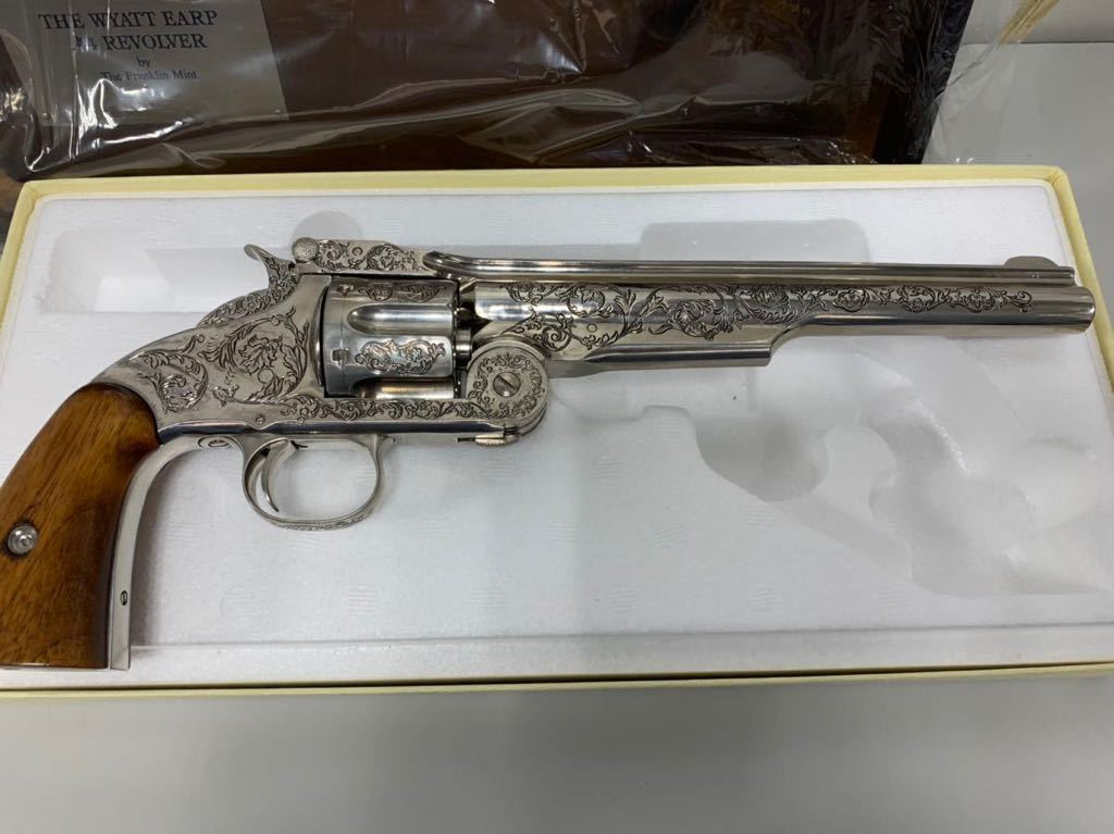 フランクリンミント モデルガン ワイアットアープ 44リボルバー THE