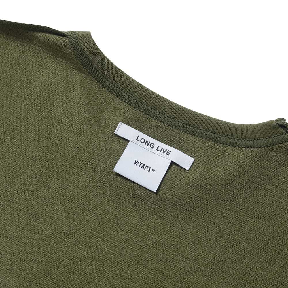 WTAPS 2022 SS CROSS SS TEE サイズM OLIVE DRAB x02 SMOCK DESIGN