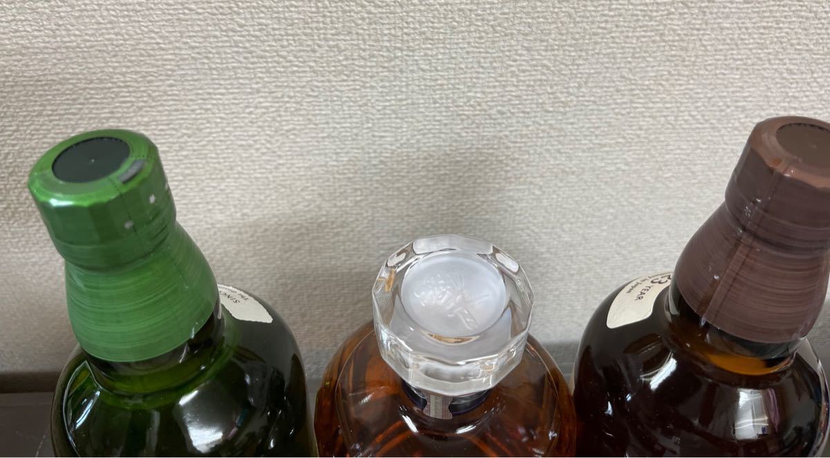 ★新品★ SUNTORY ウイスキー 山崎 × 1 本 響 ×1 本　 白州× 1本 43% 700mlまとめ