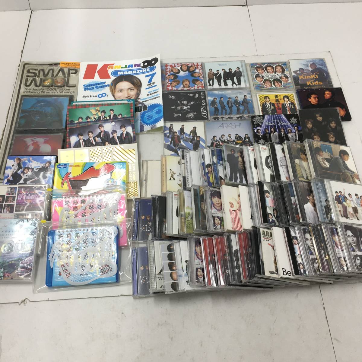 嵐/関ジャニ∞ その他ジャニーズCD/DVD/Blu-ray 大量まとめ売りおまけ