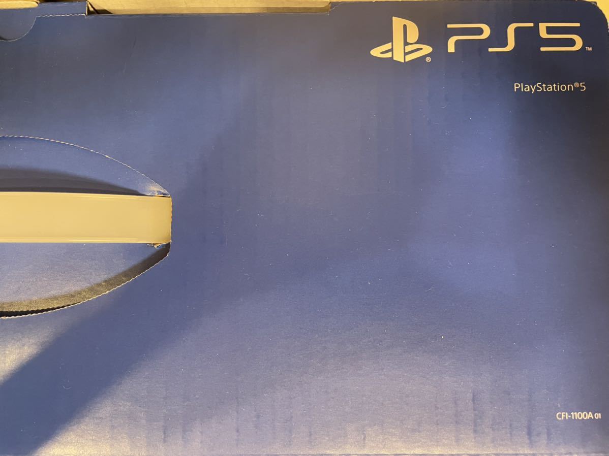 PlayStation5 PS5 プレイステーション5 ディスクドライブ搭載 CFI-1100A01 SONY ソニー 4K 8K UHD BD PS4 新品 未開封 送料無料_画像3
